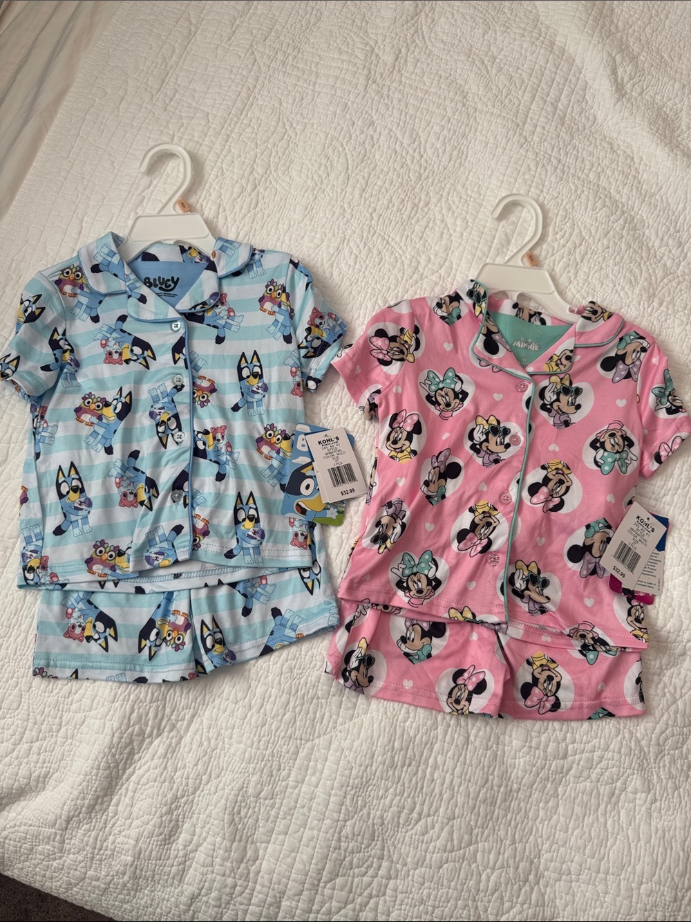 NWT 2 sets of 2pc toddler girl PJs